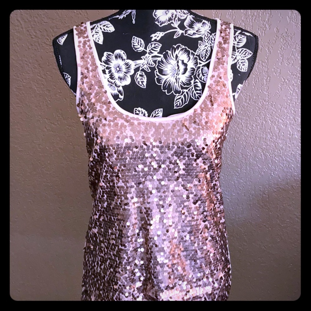 NWT Express sequined tank